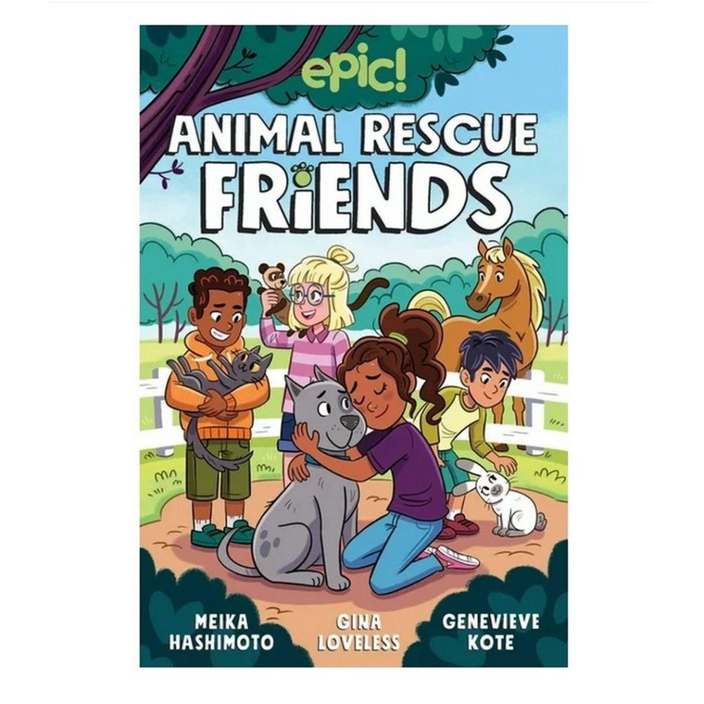 Animal Rescue Friends Volume 1 Book Comic Series Gina Loveless, Meika Hashimoto